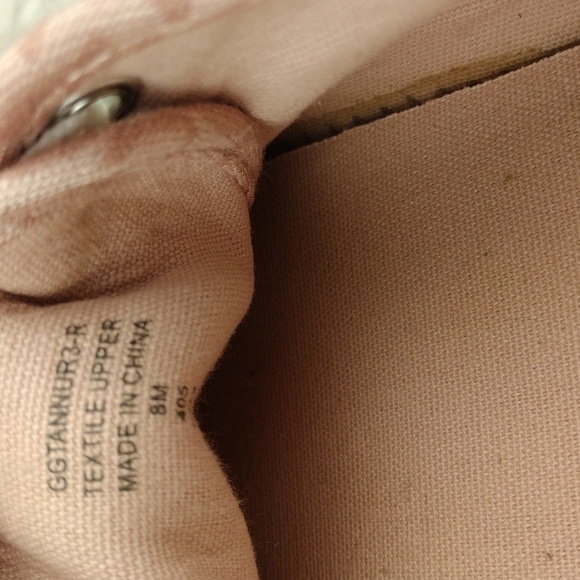 G by Guess Tannur Pink Fabric Upper Round Toe Low Top Lace Up Sneaker Shoe - Picture 10 of 16